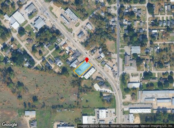  5219 S Main St, Crosby, TX Parcel Map