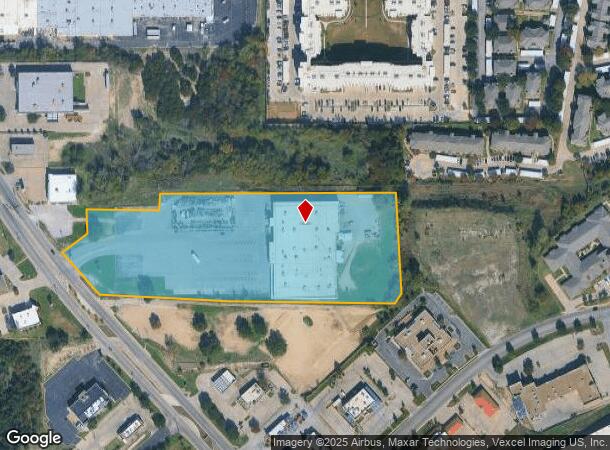  1817 S Main St, Weatherford, TX Parcel Map