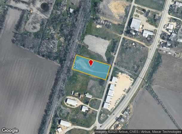  S Evie St, Bartlett, TX Parcel Map