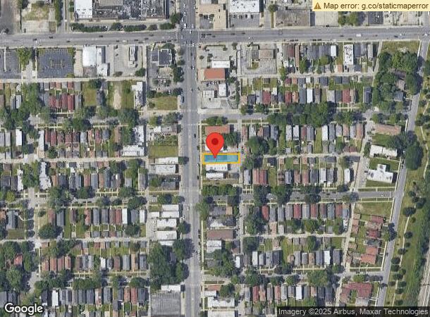  8745 S Cottage Grove Ave, Chicago, IL Parcel Map