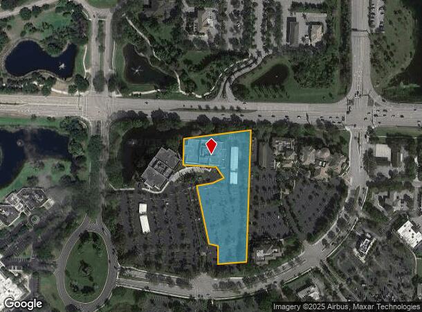  7111 Fairway Dr, Palm Beach Gardens, FL Parcel Map