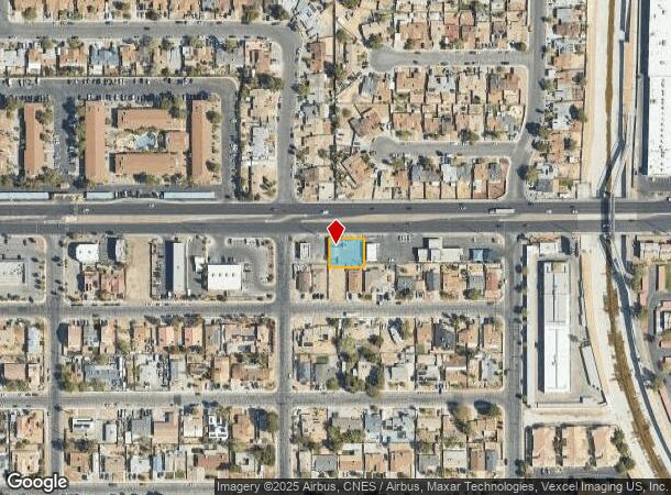  4935 E Charleston Blvd, Las Vegas, NV Parcel Map