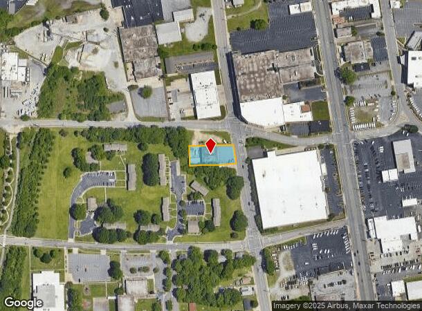  502 S Elm St, High Point, NC Parcel Map