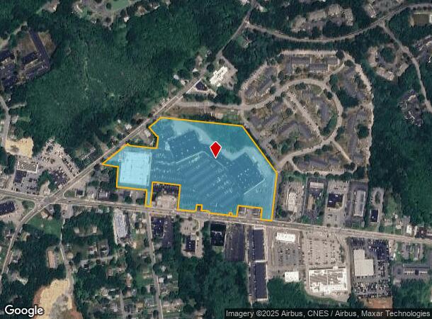  265 E Central St, Franklin, MA Parcel Map