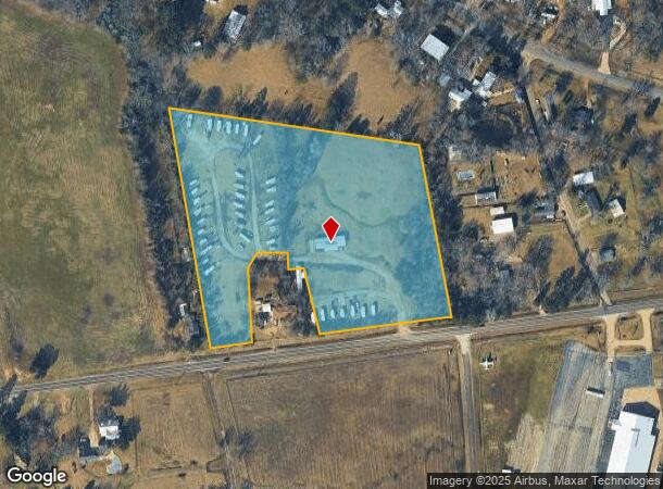 1024 W Main St, Henderson, TX Parcel Map