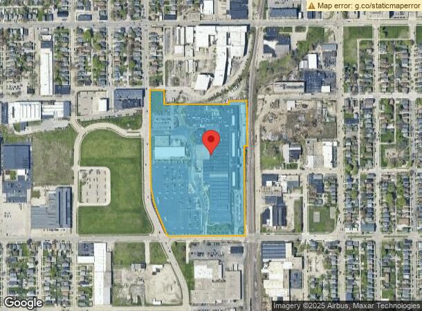  1500 De Koven Ave, Racine, WI Parcel Map