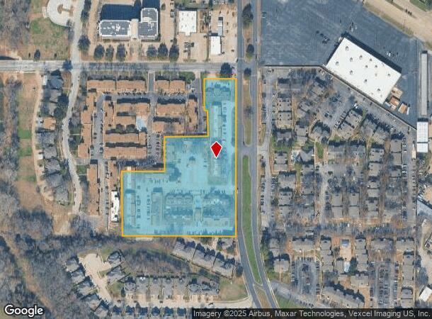 2024 Park Springs Blvd, Arlington, TX Parcel Map