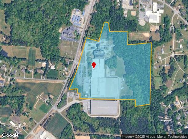 9698 Old Us Highway 52, Lexington, NC Parcel Map