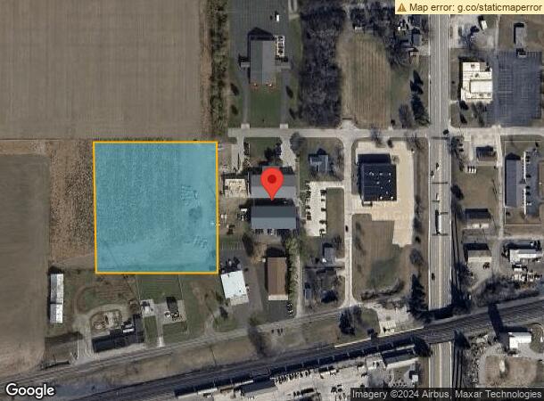  205 W Bement St, Bryan, OH Parcel Map