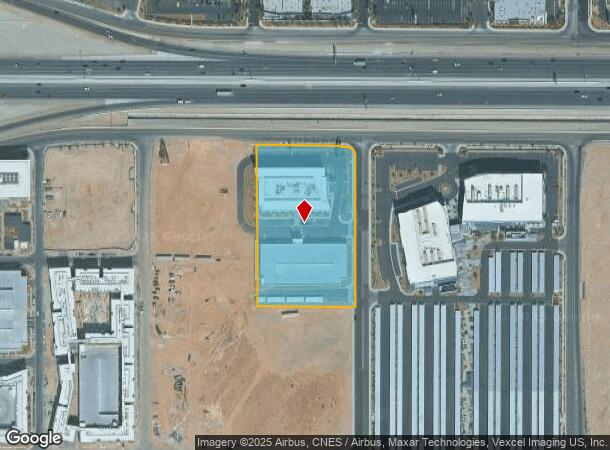 6795 S Agilysys Way, Las Vegas, NV Parcel Map
