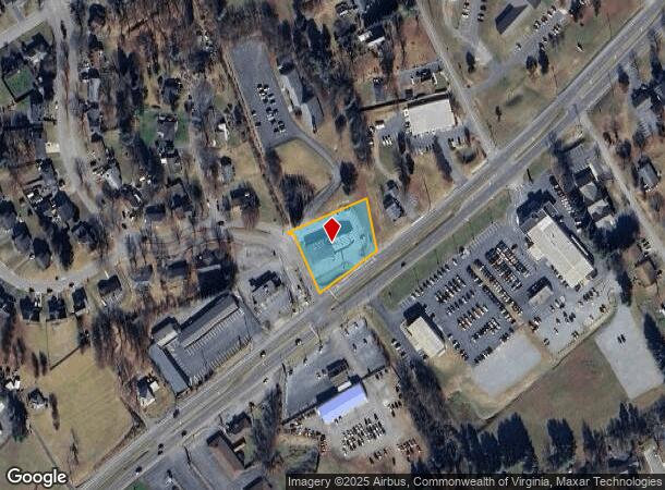  3202 Peters Creek Rd, Roanoke, VA Parcel Map