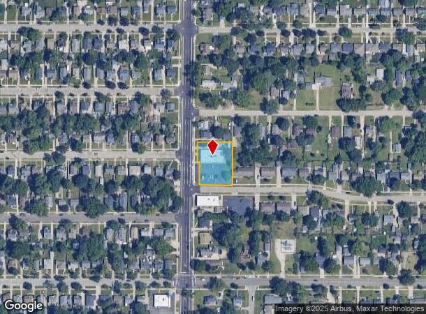  2464 Fuller Ave Ne, Grand Rapids, MI Parcel Map