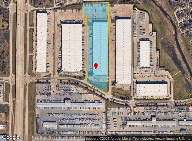 510 W Trinity Blvd, Grand Prairie, TX Parcel Map
