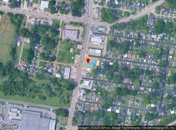 1304 Moss St, Lafayette, LA Parcel Map