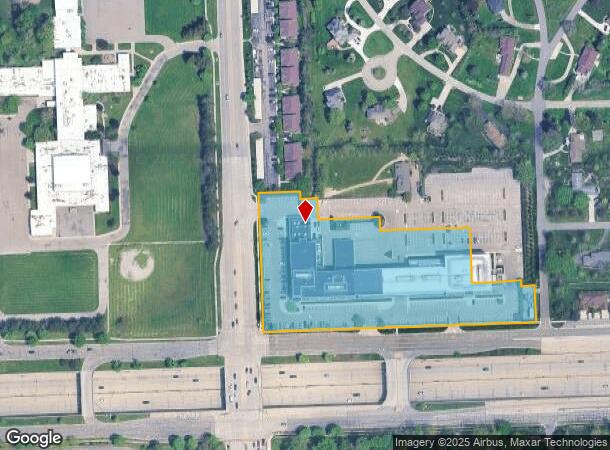 27000 Evergreen Rd, Lathrup Village, MI Parcel Map