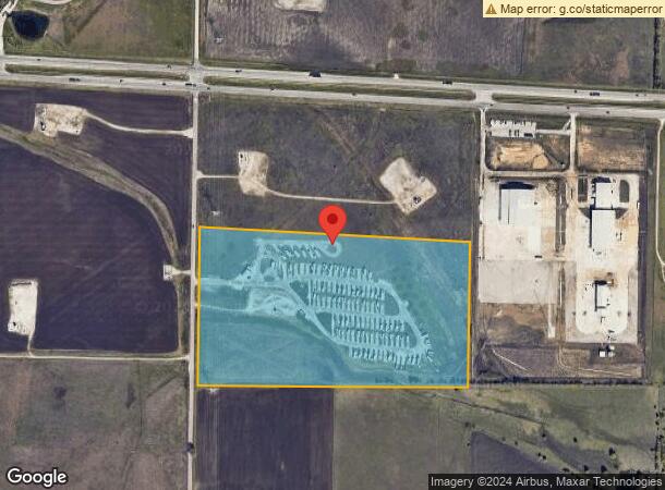  4706 George Owens Rd, Ponder, TX Parcel Map