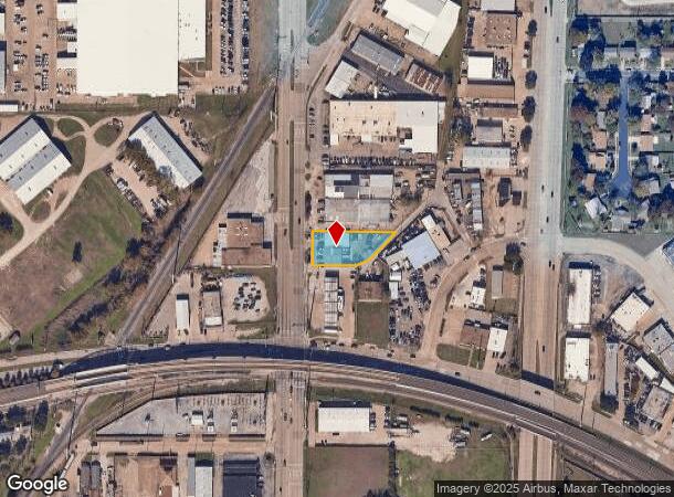  520 N 1St St, Garland, TX Parcel Map
