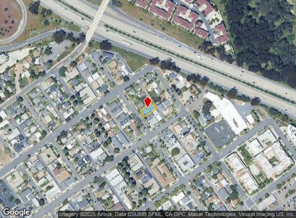  610 N Clementine St, Oceanside, CA Parcel Map