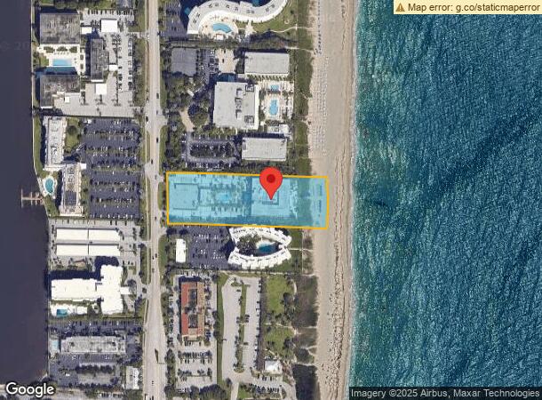  2842 S Ocean Blvd, Palm Beach, FL Parcel Map