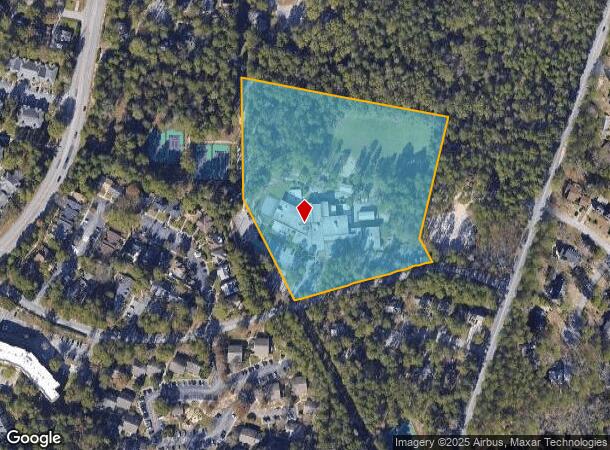 106 Hillpine Rd, Columbia, SC Parcel Map