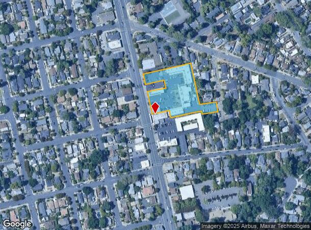 1706 Jefferson St, Napa, CA Parcel Map