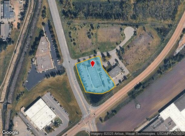  1002 Gateway Dr, Chaska, MN Parcel Map