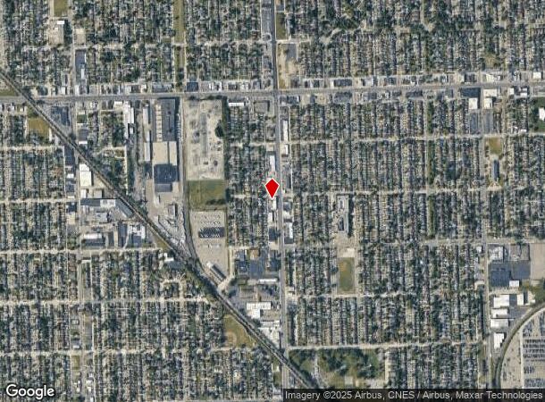 6659 Schaefer Rd, Dearborn, MI Parcel Map