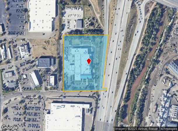 610 Abbot Ln, Colorado Springs, CO Parcel Map
