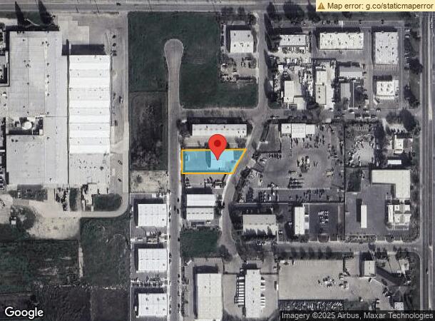  1233 N Century St, Visalia, CA Parcel Map