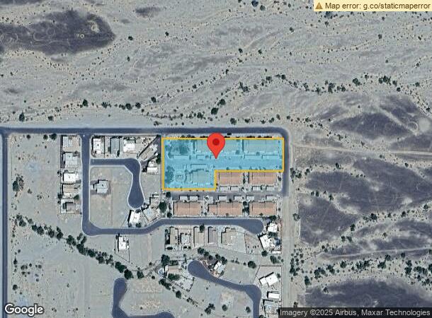  1617 E Quail Trail St, Quartzsite, AZ Parcel Map