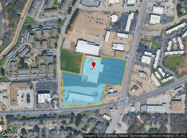 1313 Brown Trl, Bedford, TX Parcel Map