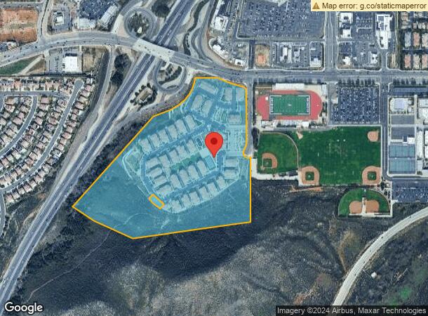  36125 Creighton Ave, Murrieta, CA Parcel Map