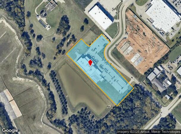 1350 Main St, Katy, TX Parcel Map