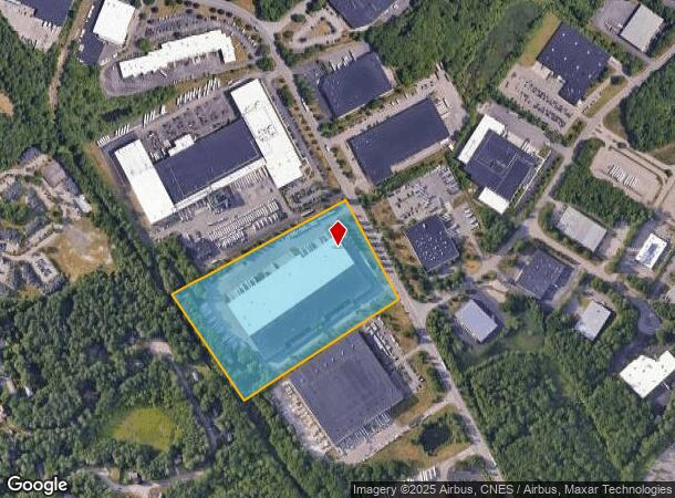 275 John Hancock Rd, Taunton, MA Parcel Map