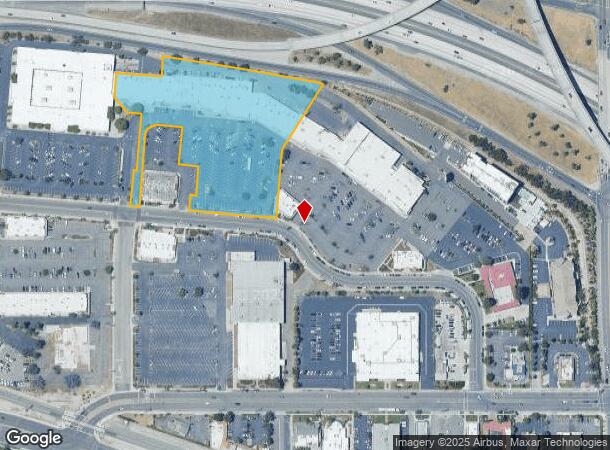  1402 Industrial Park Ave, Redlands, CA Parcel Map