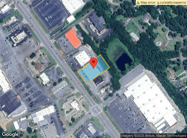  1827 N Columbia St, Milledgeville, GA Parcel Map