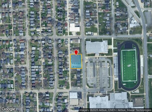 3326 S Calhoun St, Fort Wayne, IN Parcel Map