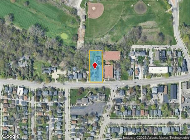 2214 Washington Ave, Racine, WI Parcel Map