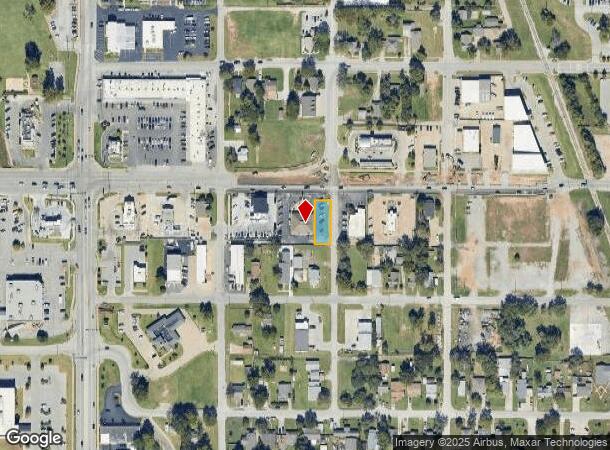 404 W Main St, Jenks, OK Parcel Map