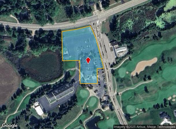  201 Foxfire Dr, Waupaca, WI Parcel Map