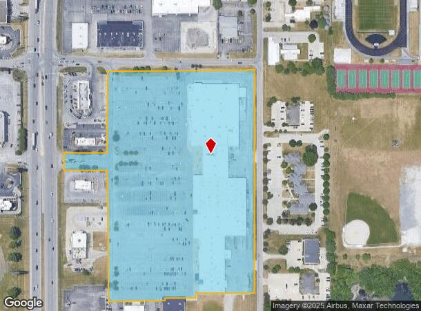  3602 S Us Highway 41, Terre Haute, IN Parcel Map