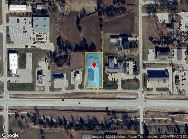 610 Senate Ave, Red Oak, IA Parcel Map