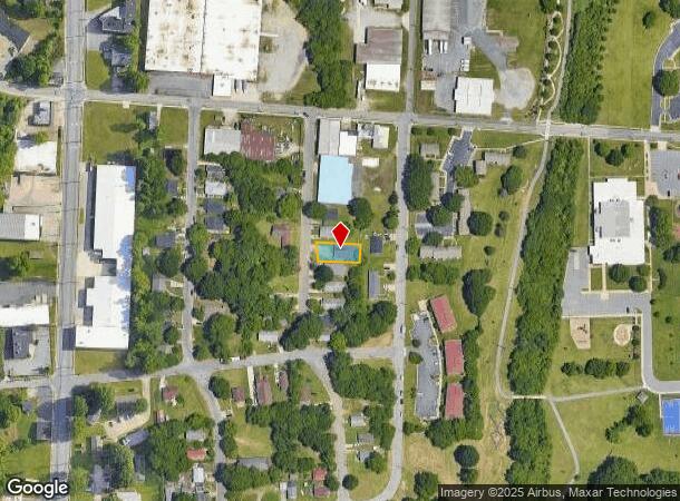 515 Cross St, High Point, NC Parcel Map