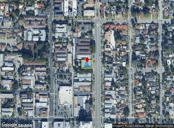  1303 N Brand Blvd, Glendale, CA Parcel Map