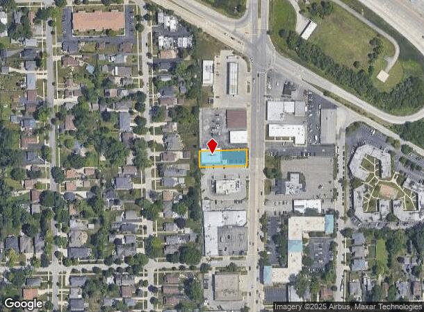 444 N York St, Elmhurst, IL Parcel Map