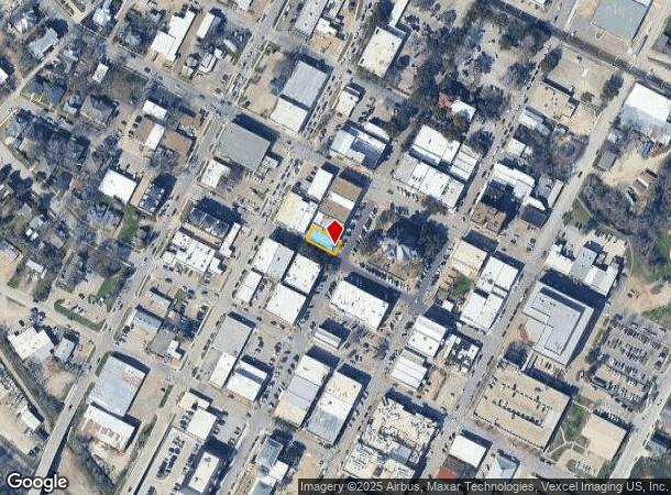  114 S Rogers St, Waxahachie, TX Parcel Map