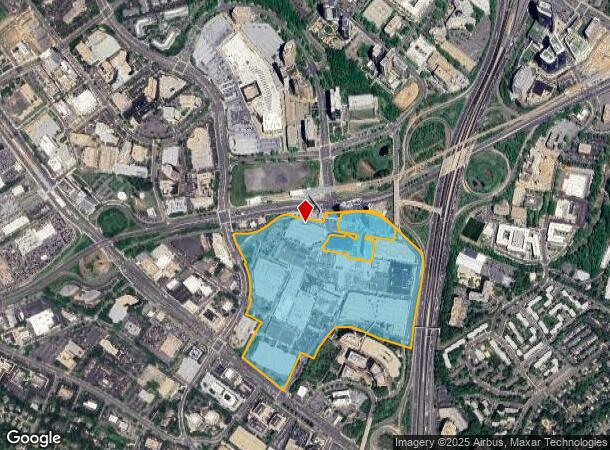  1911 Chain Bridge Rd, Mc Lean, VA Parcel Map