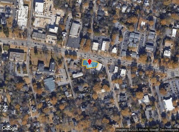  843 Prince Ave, Athens, GA Parcel Map