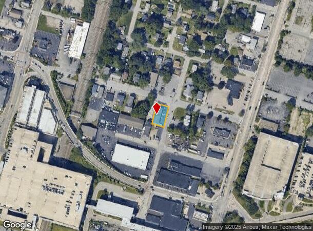  46 Kilvert St, Warwick, RI Parcel Map