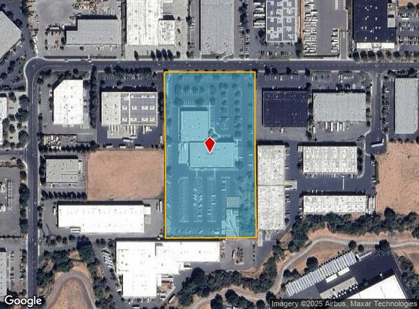  5133 Fulton Dr, Fairfield, CA Parcel Map